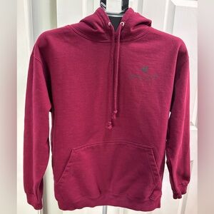 Men's Burgundy Hoodie